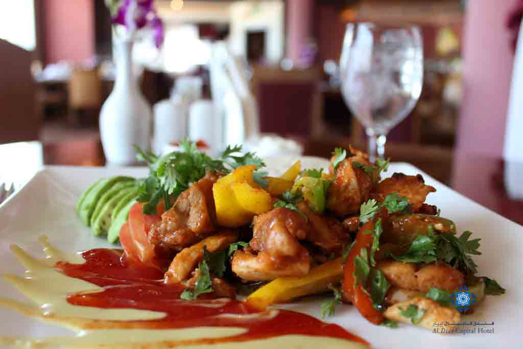 Mexican oil chicken at Panorama Restaurant