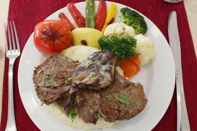 Beef Steak at Al Mina Restaurant